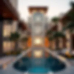 Stunning architectural design of Maha Townhouses