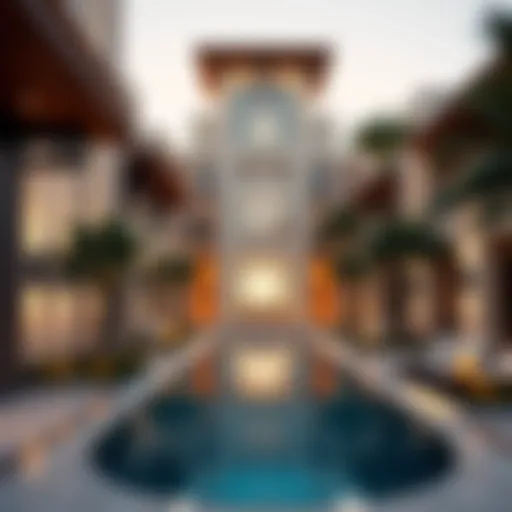 Architectural Elegance of Maha Townhouses Stunning architectural design of Maha Townhouses