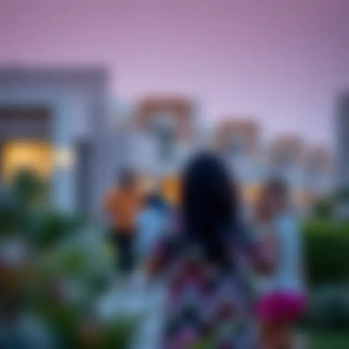 Vibrant community lifestyle at Maha Townhouses