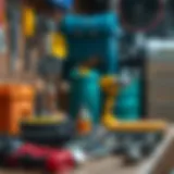 Modern maintenance tools and equipment