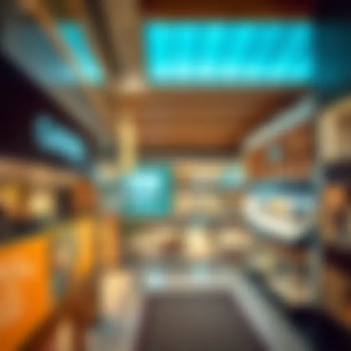 Retail offerings available in Khalifa City mall