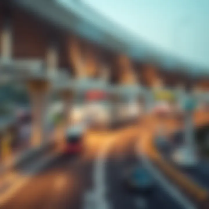 Transportation network enhancing accessibility in the Dubai area