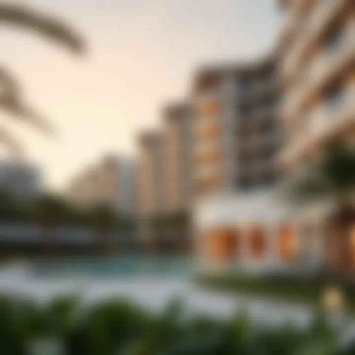 A luxurious residential complex symbolizing LIV developers' projects.