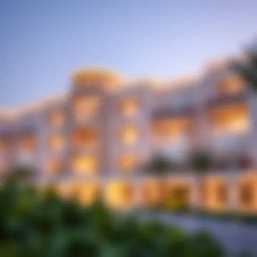 Luxurious residential development in Dubai