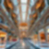 Stunning architectural details of Dubai Mall Outlet