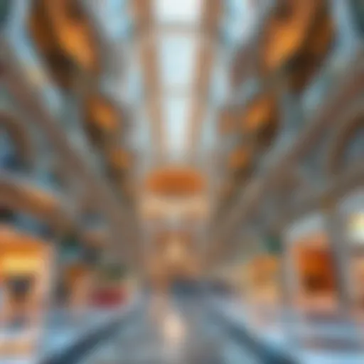 Stunning architectural details of Dubai Mall Outlet