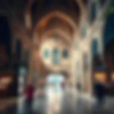 Heritage Architecture of AlSouq Intricate architecture reflecting Dubai's heritage in AlSouq