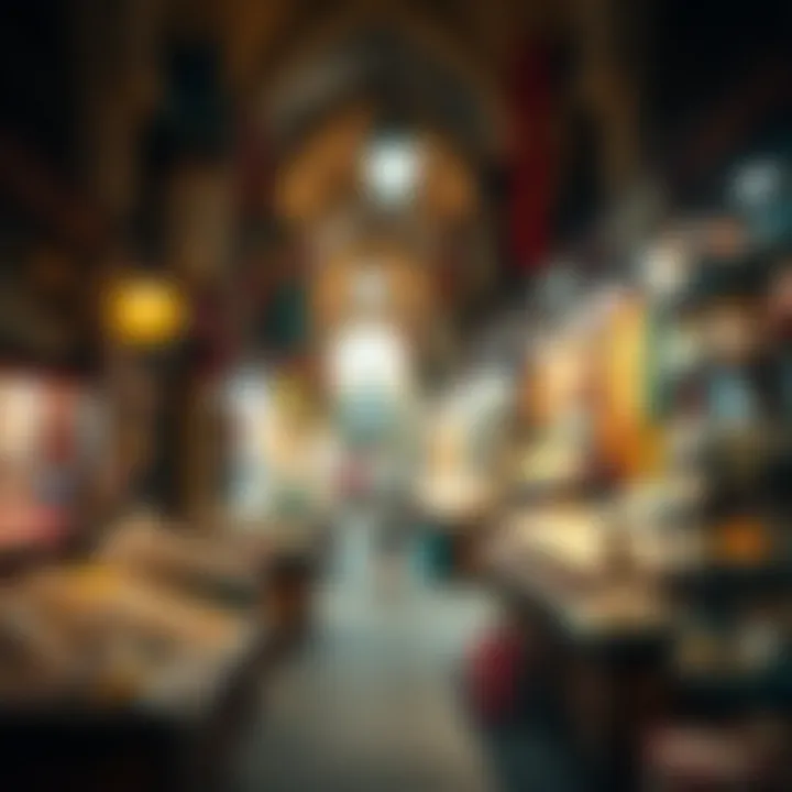 Vibrant Stalls of AlSouq Vibrant stalls showcasing traditional goods at AlSouq