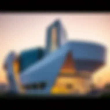 Iconic architectural structures in Jumaira highlighting modern design
