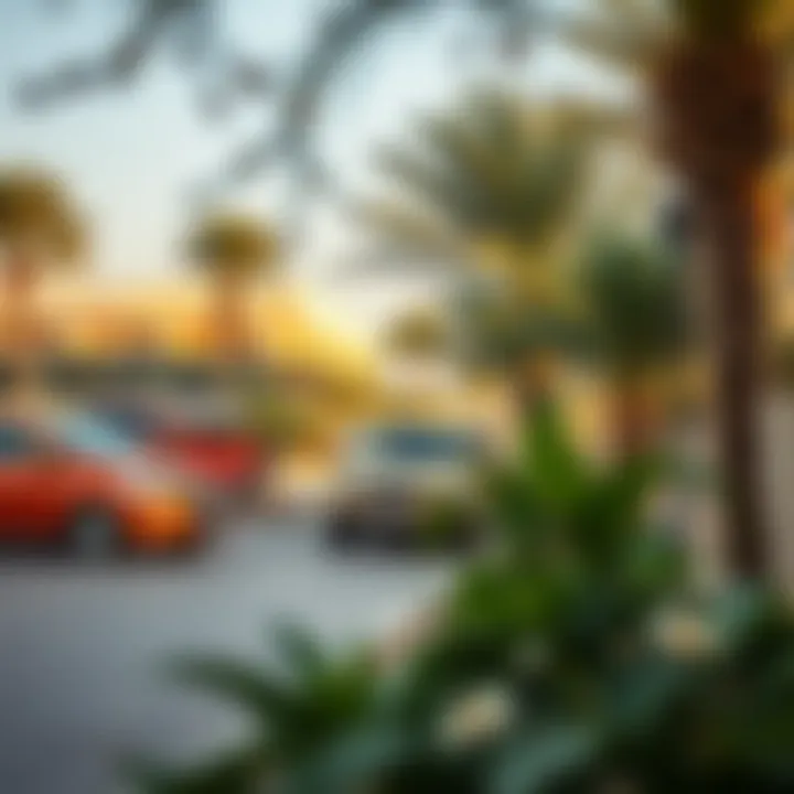 Vibrant community spaces and parks in قرية الجميرا الدائرية