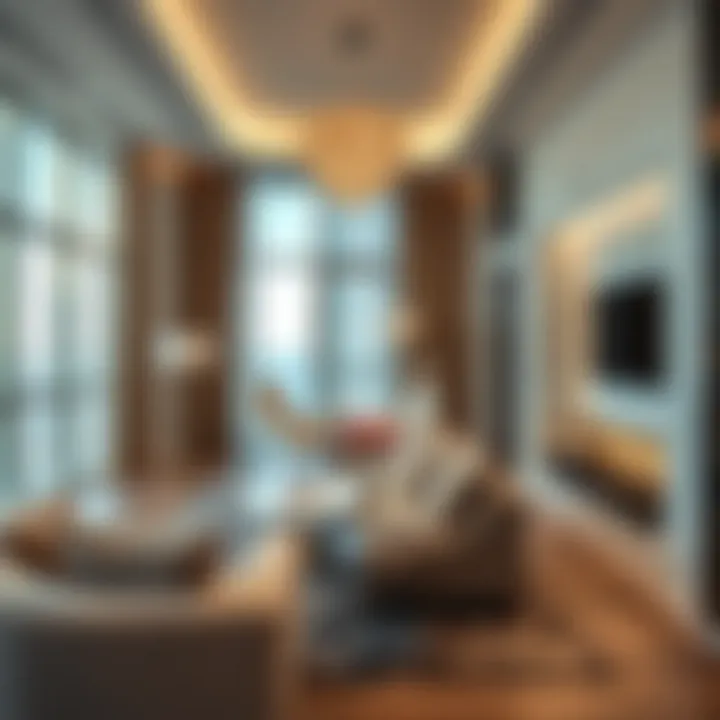 Sophisticated Suite Interiors of Five Palm Jumeirah Elegant interior design of a suite at Five Palm Jumeirah