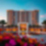 Luxurious exterior view of Five Palm Jumeirah