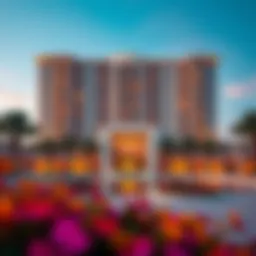 Luxurious exterior view of Five Palm Jumeirah