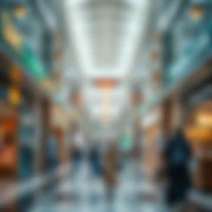 Economic significance of Fotouh Alkhair Mall illustrated through local business interactions