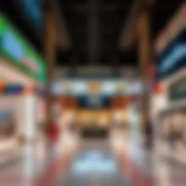 Diverse Retail Offerings at Fotouh Alkhair Mall Vibrant retail space inside Fotouh Alkhair Mall featuring diverse shops and boutiques