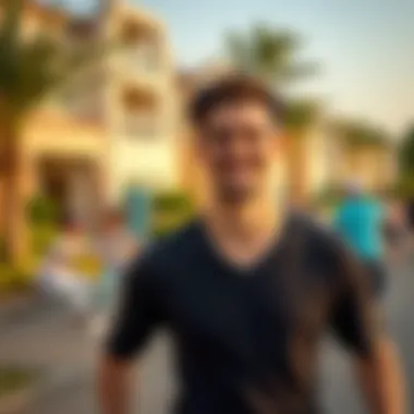 Vibrant Community Around Harmony Villas Vibrant community setting surrounding Harmony Villas promoting an active lifestyle