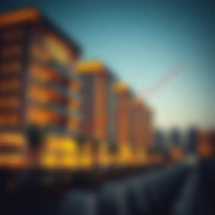 Graph showing the impact of GCC visa on UAE real estate market