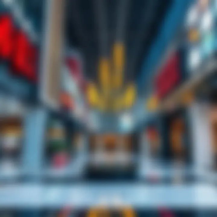 Modern commercial spaces in International City highlighting trade opportunities