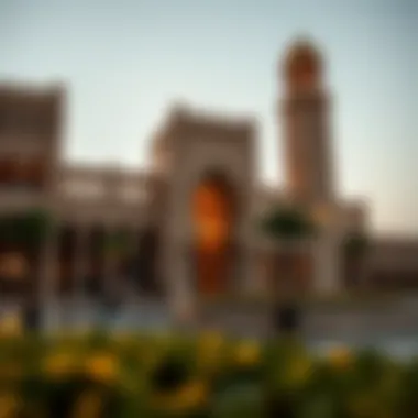 Artful representation of the cultural significance surrounding the resort