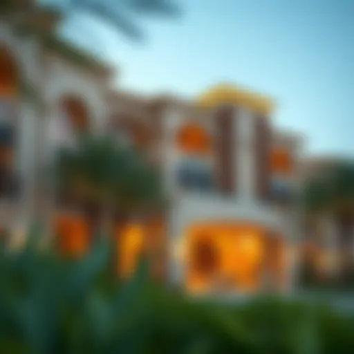 Luxurious residential exterior of Ketura Dubai