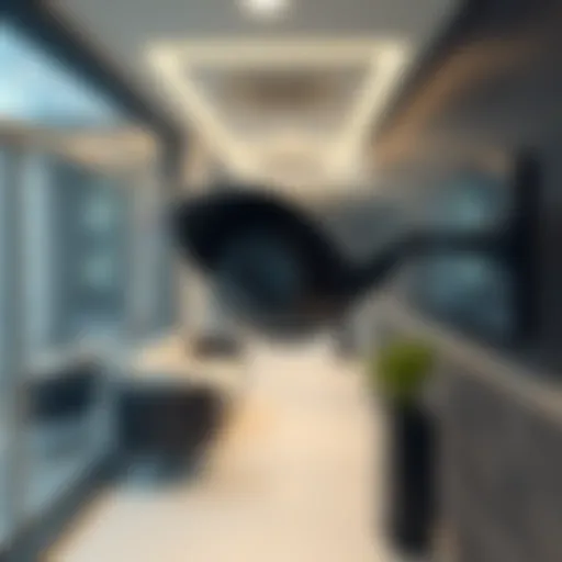 A visually appealing security system with high-tech features