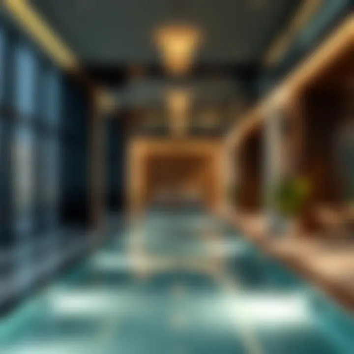 Modern amenities in Lucky 1 Residence