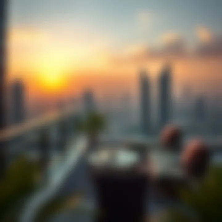 Stunning view from the balcony of Lucky 1 Residence