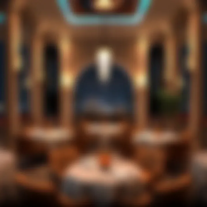 Dining area showcasing the restaurant at Manor Hotel Al Furjan