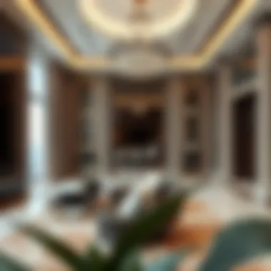 A glimpse of luxury interiors within a property in Meydan District One, showcasing premium finishes.