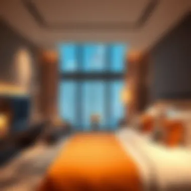 Luxurious Guest Room Experience Luxurious guest room interior at Movenpick Dubai Downtown