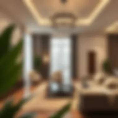 Interior design showcasing living spaces in Mudon Arabella