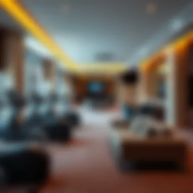 Community amenities including gym and lounge at Murano Residence 2