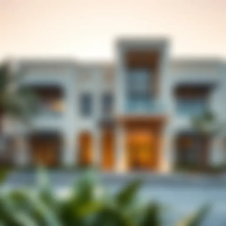 Exterior view of Murano Residence 2 showcasing its architectural elegance