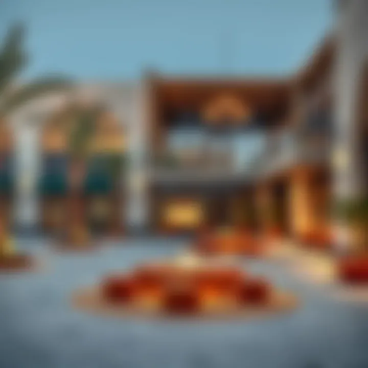 Vibrant community spaces within Murooj Al Furjan