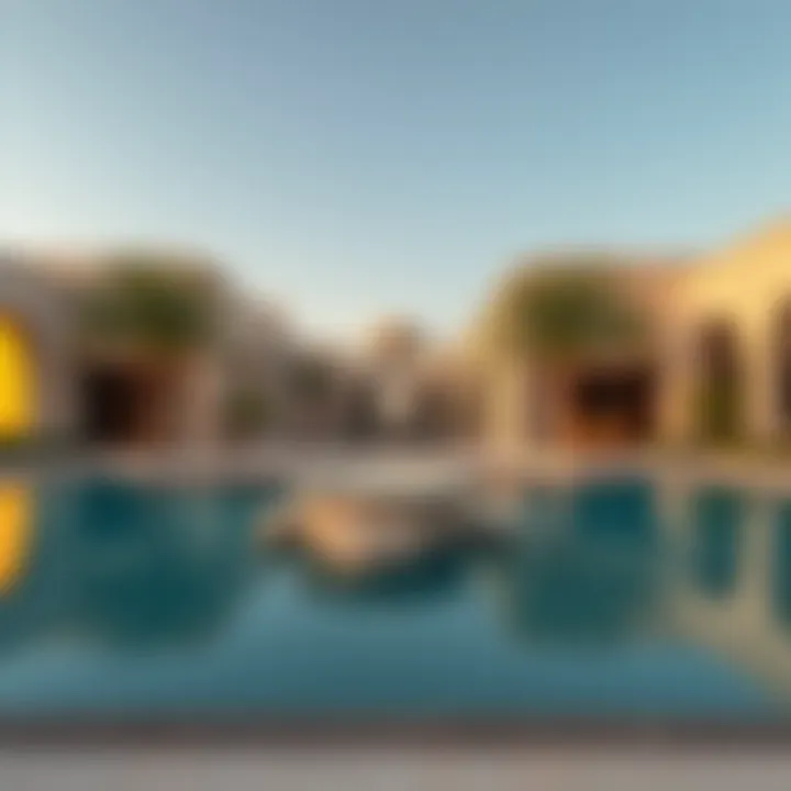 Luxury amenities in Murooj Al Furjan development