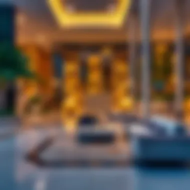 An infographic displaying recent trends in the Dubai real estate market