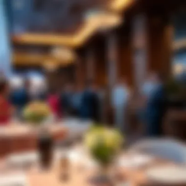 A vibrant networking event for real estate professionals in Dubai