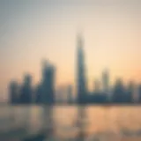 Luxurious Dubai skyline showcasing iconic architecture