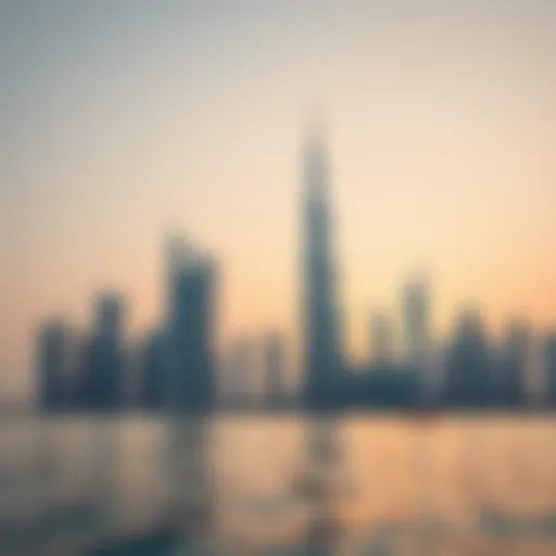 Luxurious Dubai skyline showcasing iconic architecture