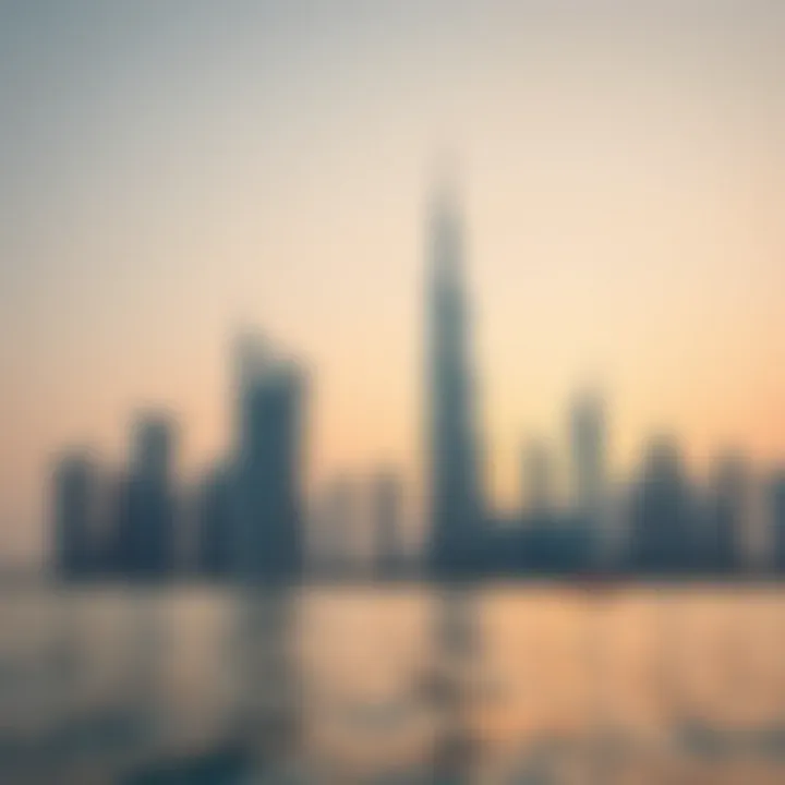 Luxurious Dubai skyline showcasing iconic architecture