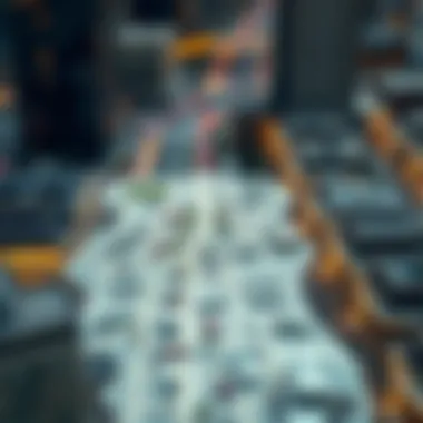 Map highlighting key amenities in Bur Dubai