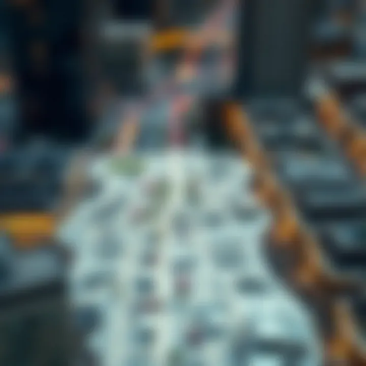 Map highlighting key amenities in Bur Dubai