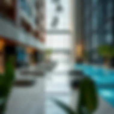 Luxurious amenities within Opal Tower