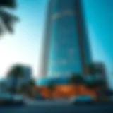 Exterior view of Opal Tower showcasing modern architecture