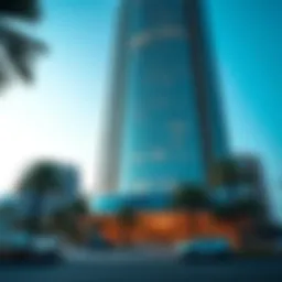 Exterior view of Opal Tower showcasing modern architecture