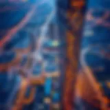 Aerial view of Palladium Tower showcasing its modern architecture