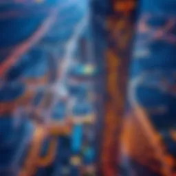 Aerial view of Palladium Tower showcasing its modern architecture