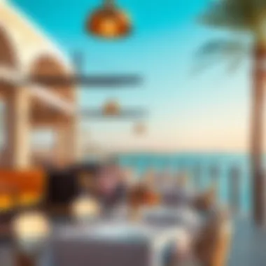 Luxurious beachfront dining experiences at Palm Jumeirah