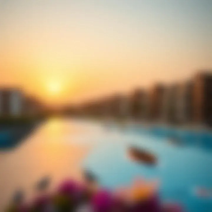 Map highlighting the strategic location of Petalz by Danube within Dubai