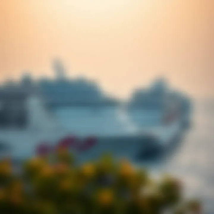 Cruise ships docked at Port Rashid Cruise Terminal 2 illustrating operational capabilities